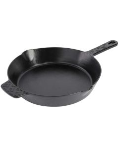 Spice by Tia Mowry Savory Saffron Preseasoned 10 Inch Cast Iron Skillet